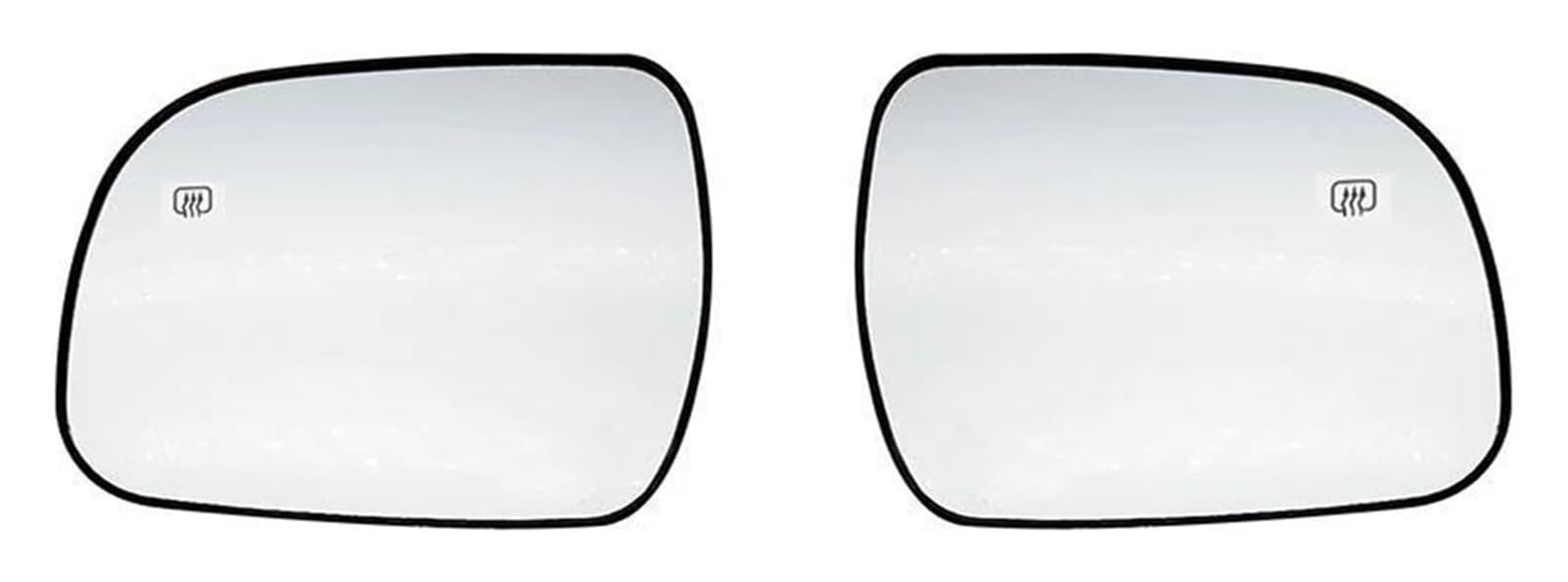 Ersatzspiegel Für T&oyota Für Sienna 2011-2019 Flügel Spiegel Glas Hinten Spiegel Glas Auto Weitwinkel Links Rechts Beheizte Blind Spot Flügel(A pair Heated) von WEKPOPMEVL