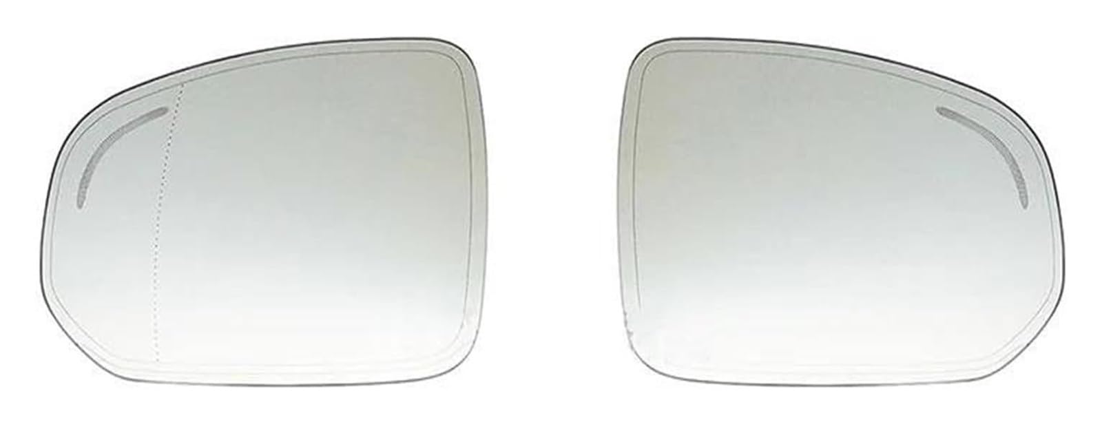 Ersatzspiegel Für Volvo Für XC60 201-2023 Für V90 2017-2022 Flügelspiegelglas Rückspiegelglas Auto Links Rechts Beheizter Blind Spot Wing(LHRH Blind Spot Heat) von WEKPOPMEVL