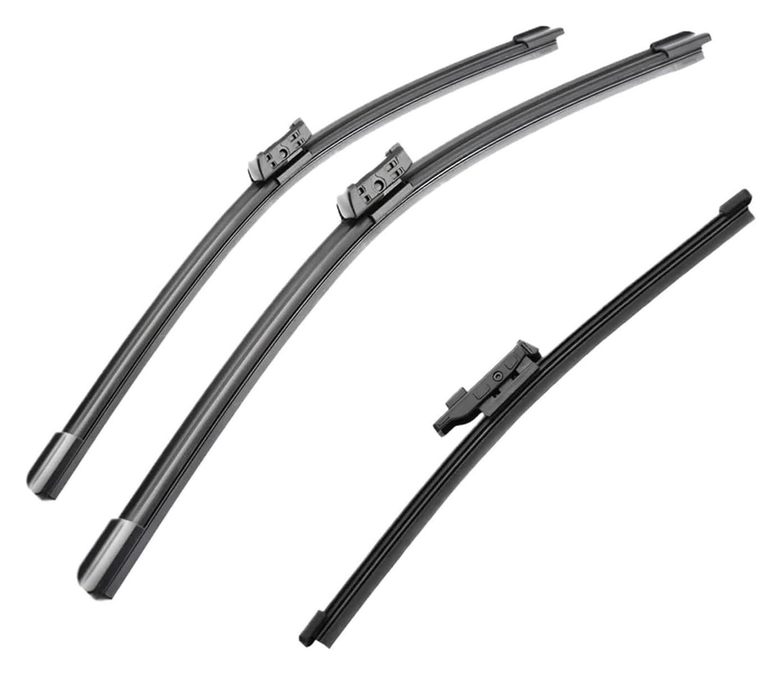 Ersatzwischblätter Für VW Für G&olf 8 2020 2021 26 "+ 18" + 10 "Auto Wischer Klingen 3PCS Vorne Heckscheibe Fenster Cutter Zubehör von WEKPOPMEVL