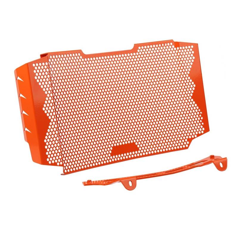 WELSAA Motorrad Kühlergrillschutz Motorrad Kühlergrill Schutz Abdeckung Schutz Gekühlt Zubehör Für KTM 890 Duke R 2020-2023 (Farbe : Orange) von WELSAA