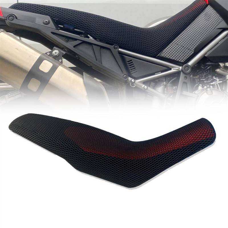 WELSAA Motorrad 3D Honeycomb Für Aprilia Tuareg660 2021 2022 2023 Schutz Sitzbezüge Mesh Kissen Atmungsaktive Tuareg 660 Zubehör Zubehör von WELSAA