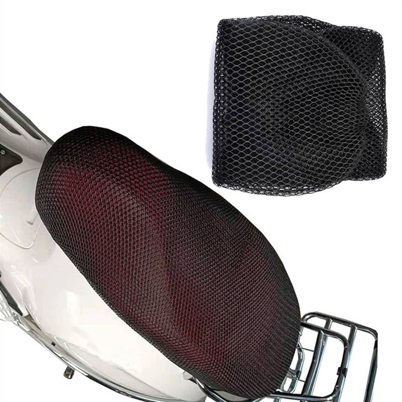 WELSAA Motorradzubehör Für Vespa Primavera 150 Sprint 125 LX GTS 300 GTV 250 Sitzkissenbezug Net Mesh Protector Isolierung Zubehör von WELSAA