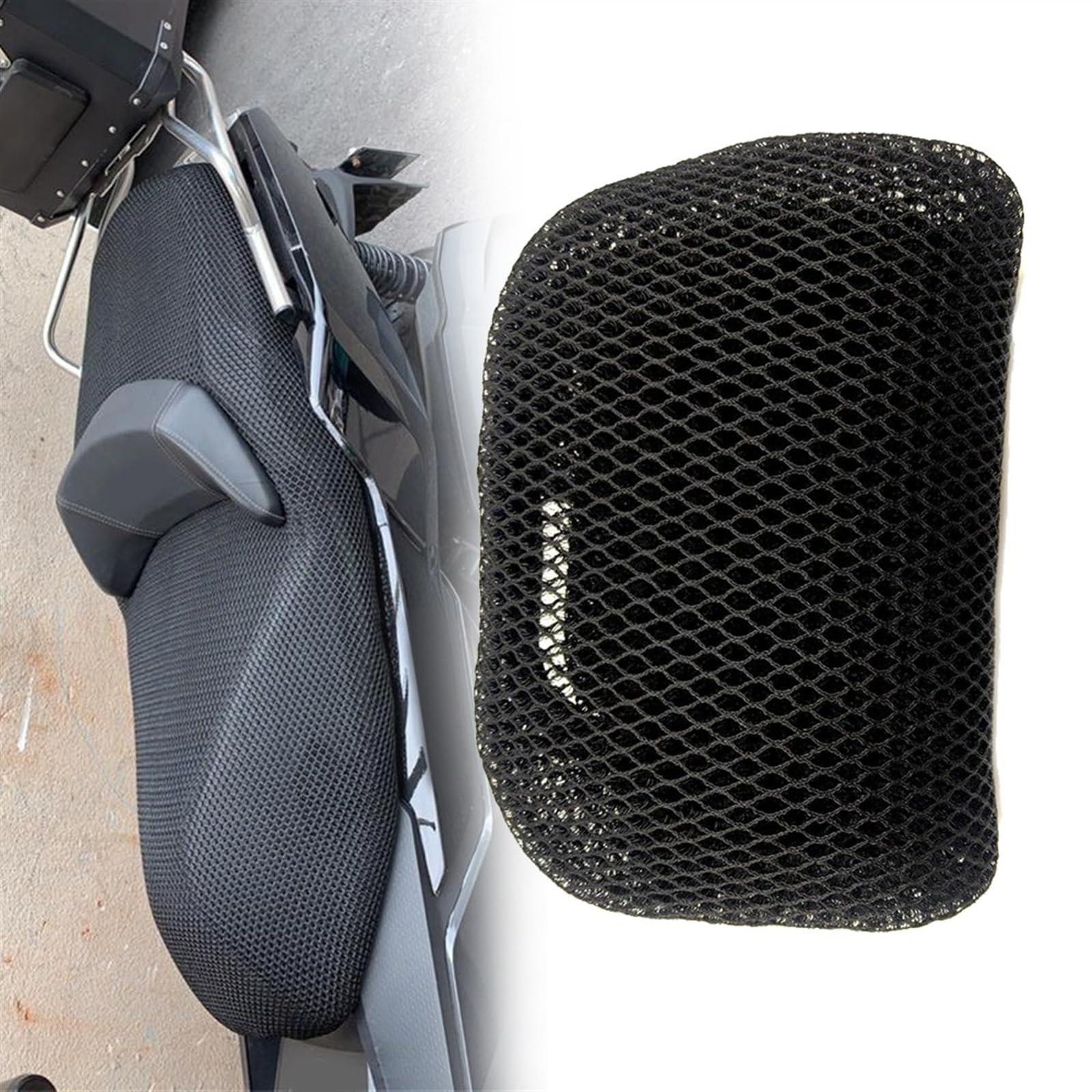 WELSAA Sport Bike Motorrad Für BMW C400GT C 400 GT Mesh Sitz Abdeckung Kissen Pad Schutz Isolierung Atmungsaktive Sonne-Proof Net Zubehör von WELSAA