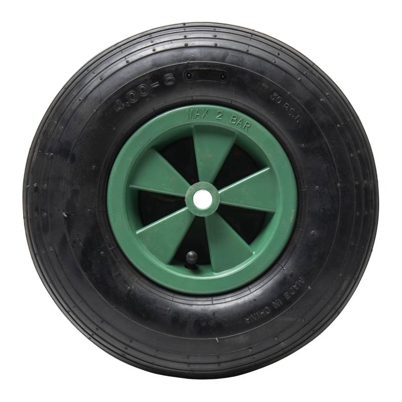 Grüne Luftreifen WERKA PRO 325x85 Bohrung 16mm von WERKA PRO