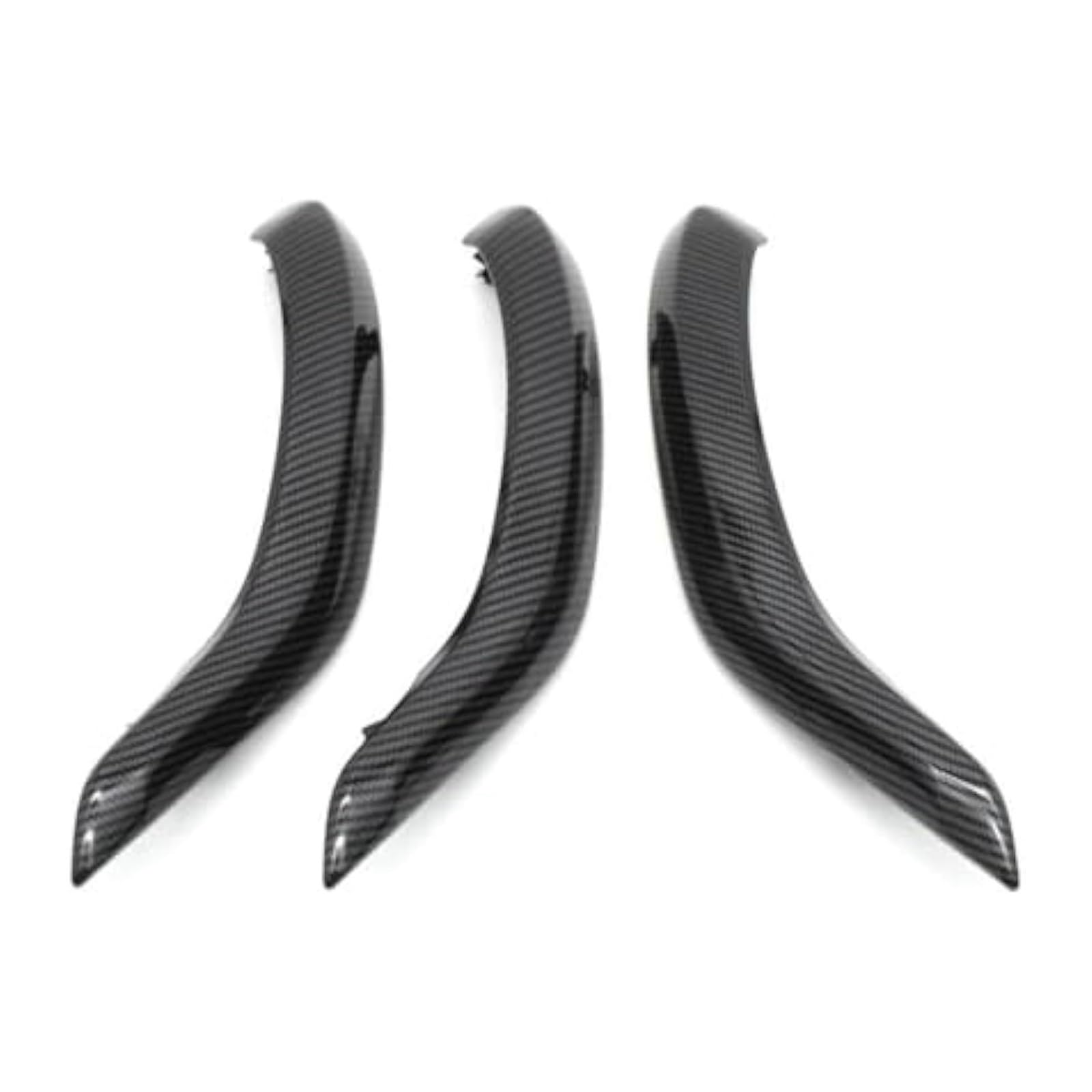 Auto Innere Türgriffverkleidung Für X5 X6 F15 F16 2014–2018 Auto-Innenraum-Beifahrertür-Zuggriff-Außenabdeckungs-Set(Rhd 3pcs Brown) von WERKFNKBNH