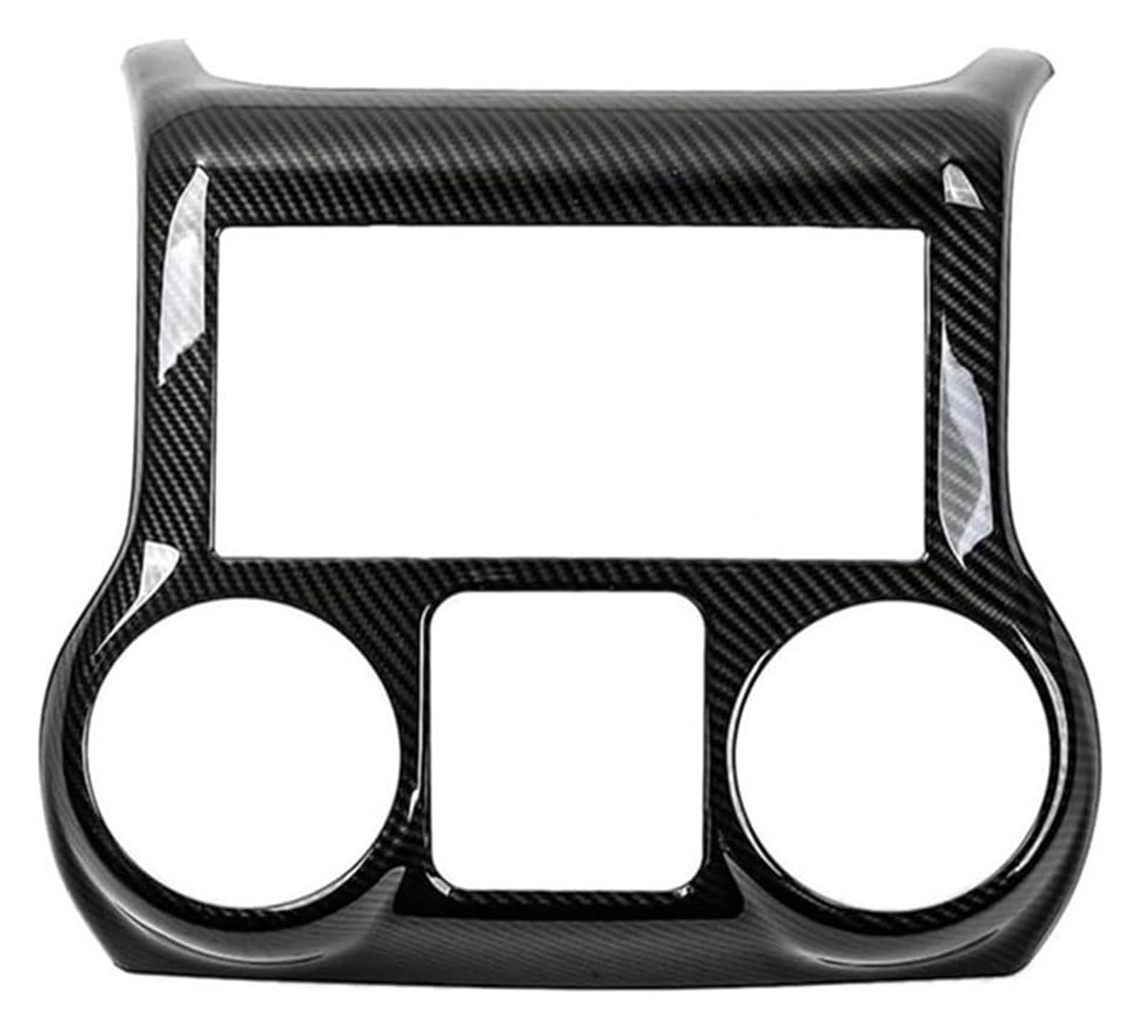 Auto-Styling-Innenraum Für Wrangler JK 2011-2017 Mittelkonsole Klimaanlage Schalter Panel Dekoration Abdeckung Trim(Carbon Fiber Look B) von WERKFNKBNH