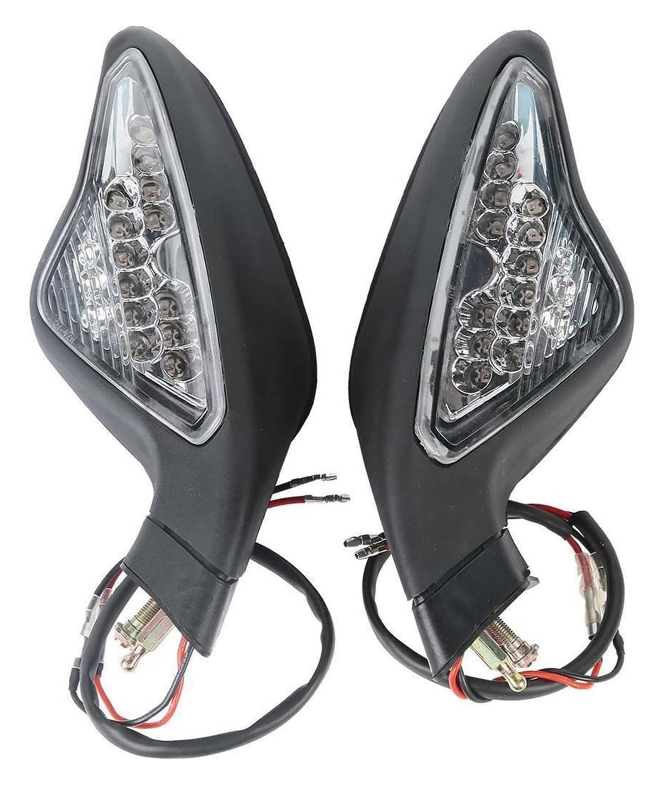 Dekorativer Spiegel Motorräder Für Ducati 1098 848 1098S 1098R 1198S 1198R 2007 2008 2009 2010 2011 2012 Rückansicht Blinker LED Motorrad Spiegel von WERKFNKBNH