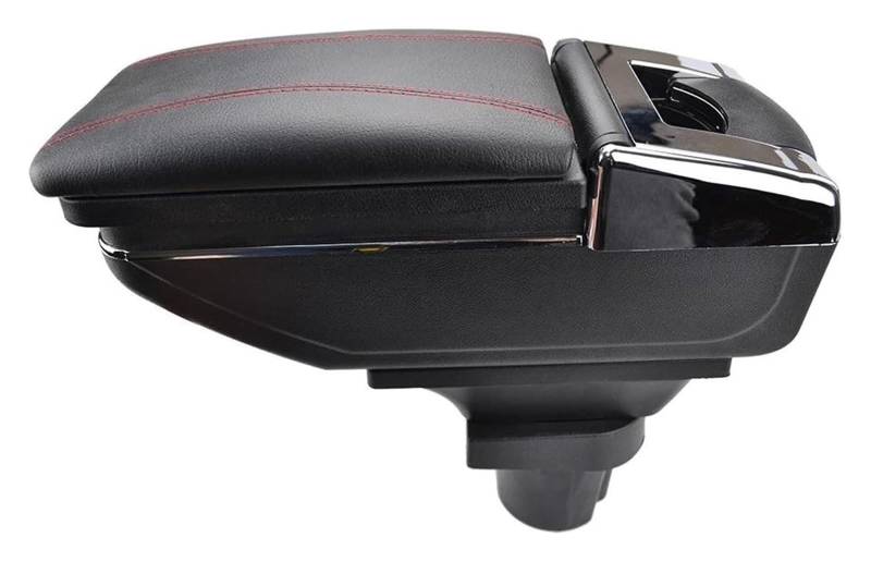 Für T&oyota Für Yaris Für Vitz 2006-2011 Armlehne Für Rest Drehbare Center Console Storage Box Center Arm Rest Console Armlehnenbox von WERKFNKBNH