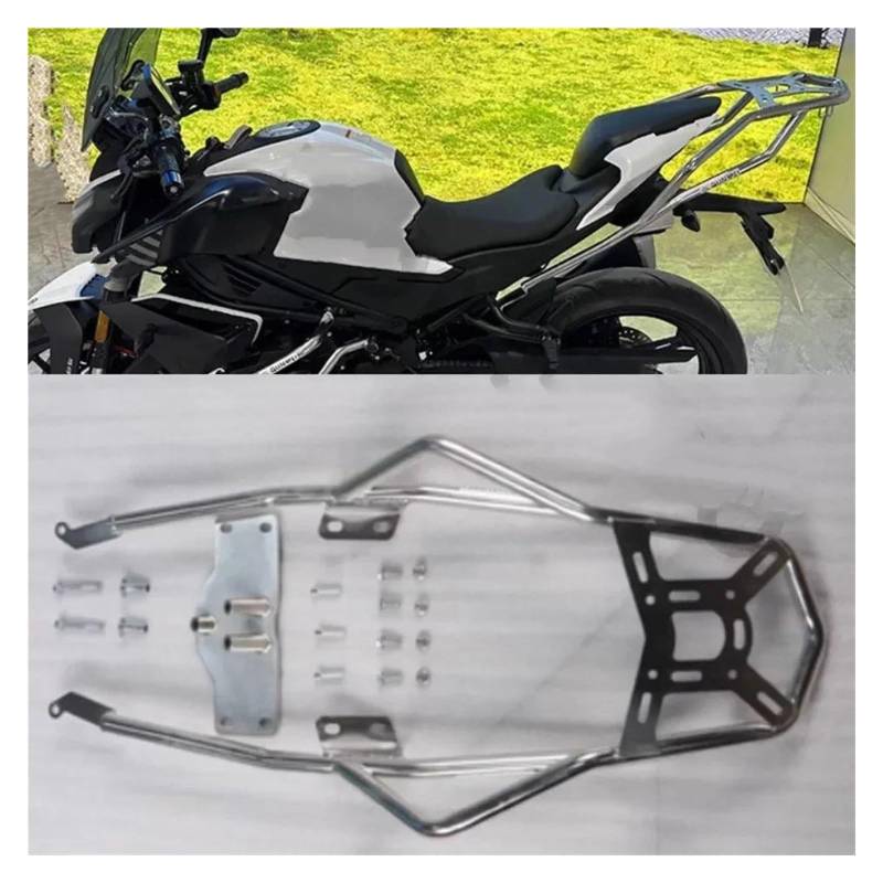 Motorrad Klapplenker Für CF&Moto 450NK NK450 NK 450 Motorrad Hinten Schwanz Rack Gepäck Box Halterung Hinten Sitz Gepäck Rack Unterstützung(Style 2) von WERKFNKBNH