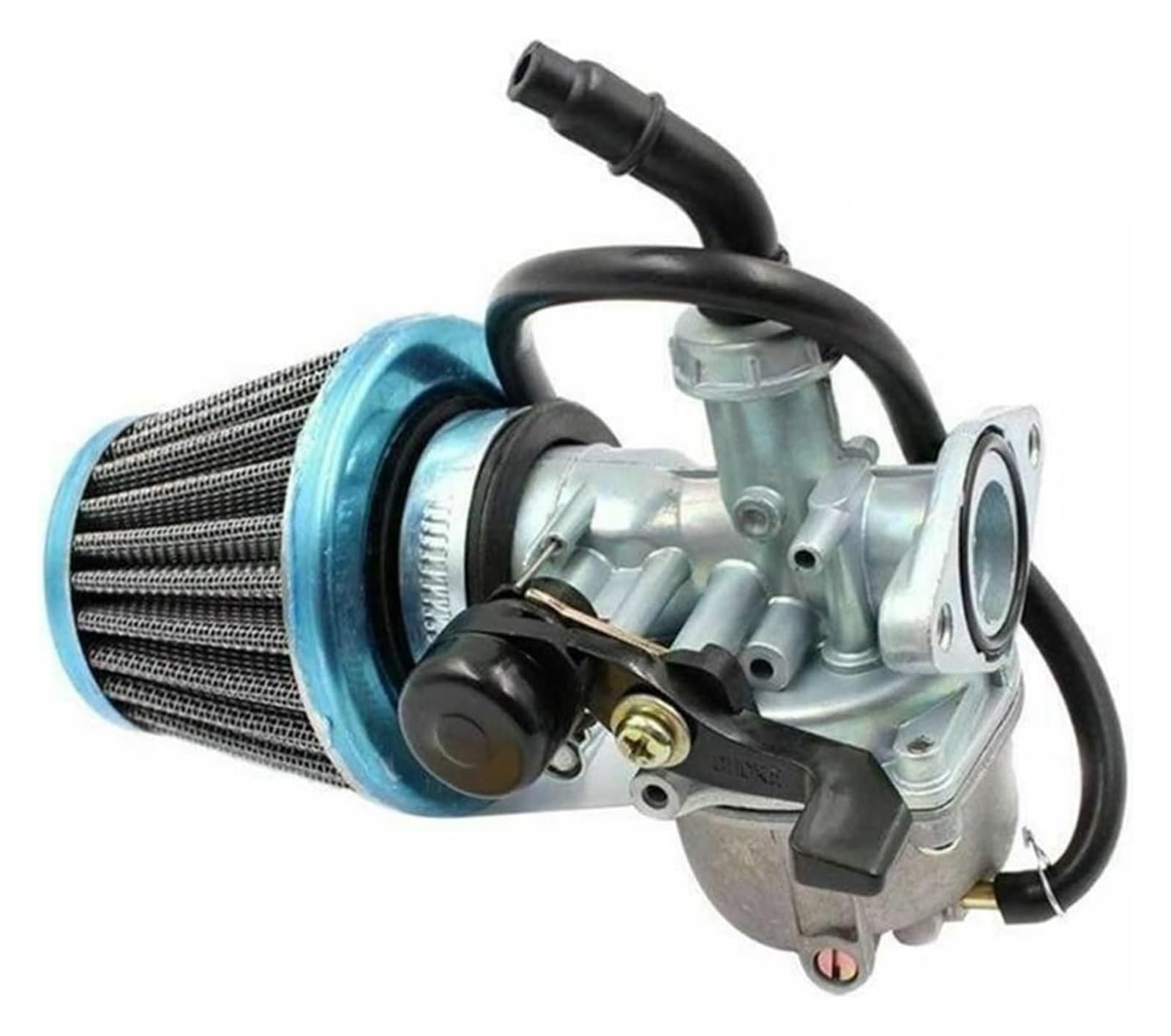 Vergasermotor Für 50cc 70cc 80cc 90cc 110cc 125cc Scooter PZ19 Vergaser Mit Kraftstofffilter von WERKFNKBNH