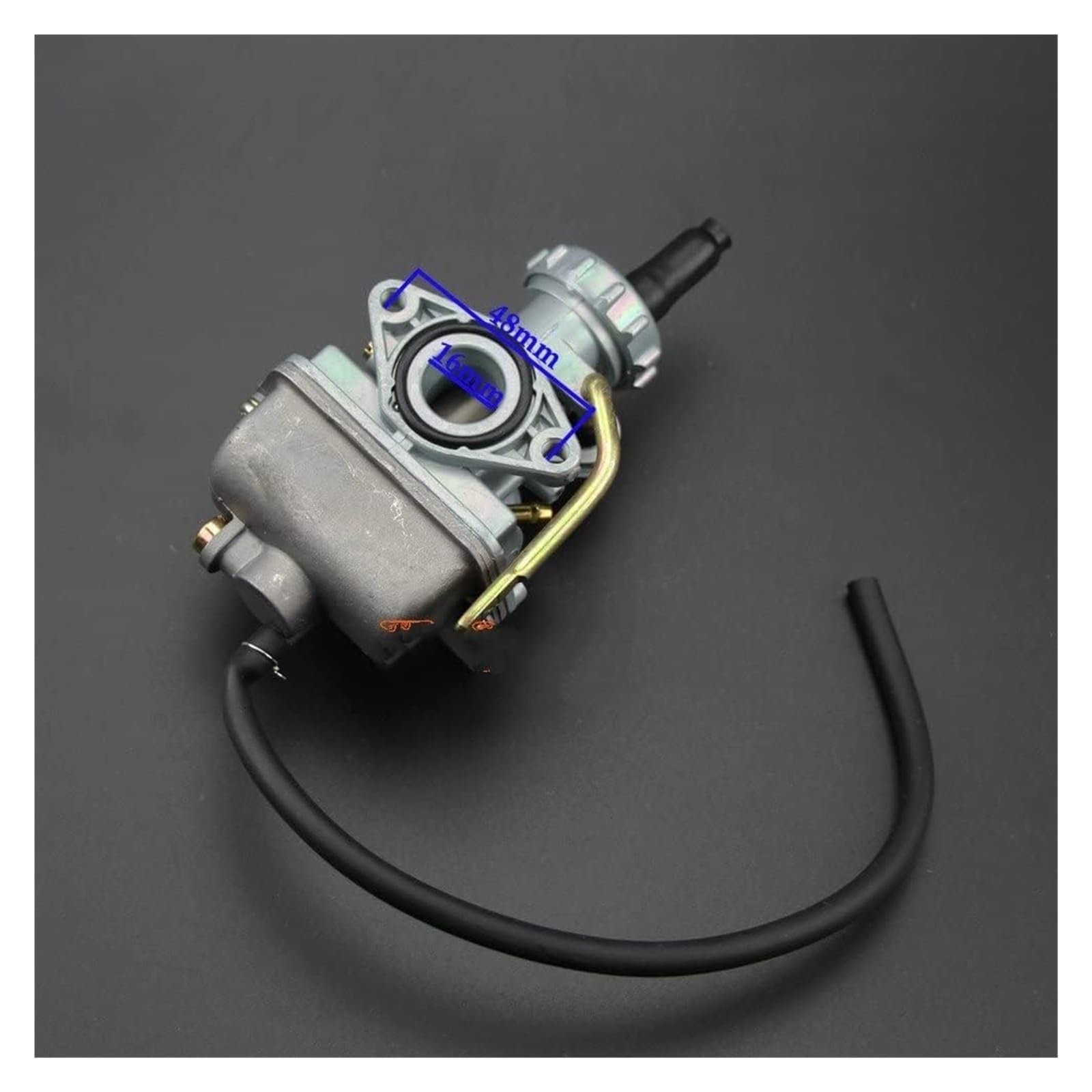 Vergasermotor Für 50cc 70cc 90cc 110cc 125cc Quad Dirt Pit Bike Vergaser Hand Choke 35mm Luftfilter Vergaser(PZ16 Carburetor) von WERKFNKBNH