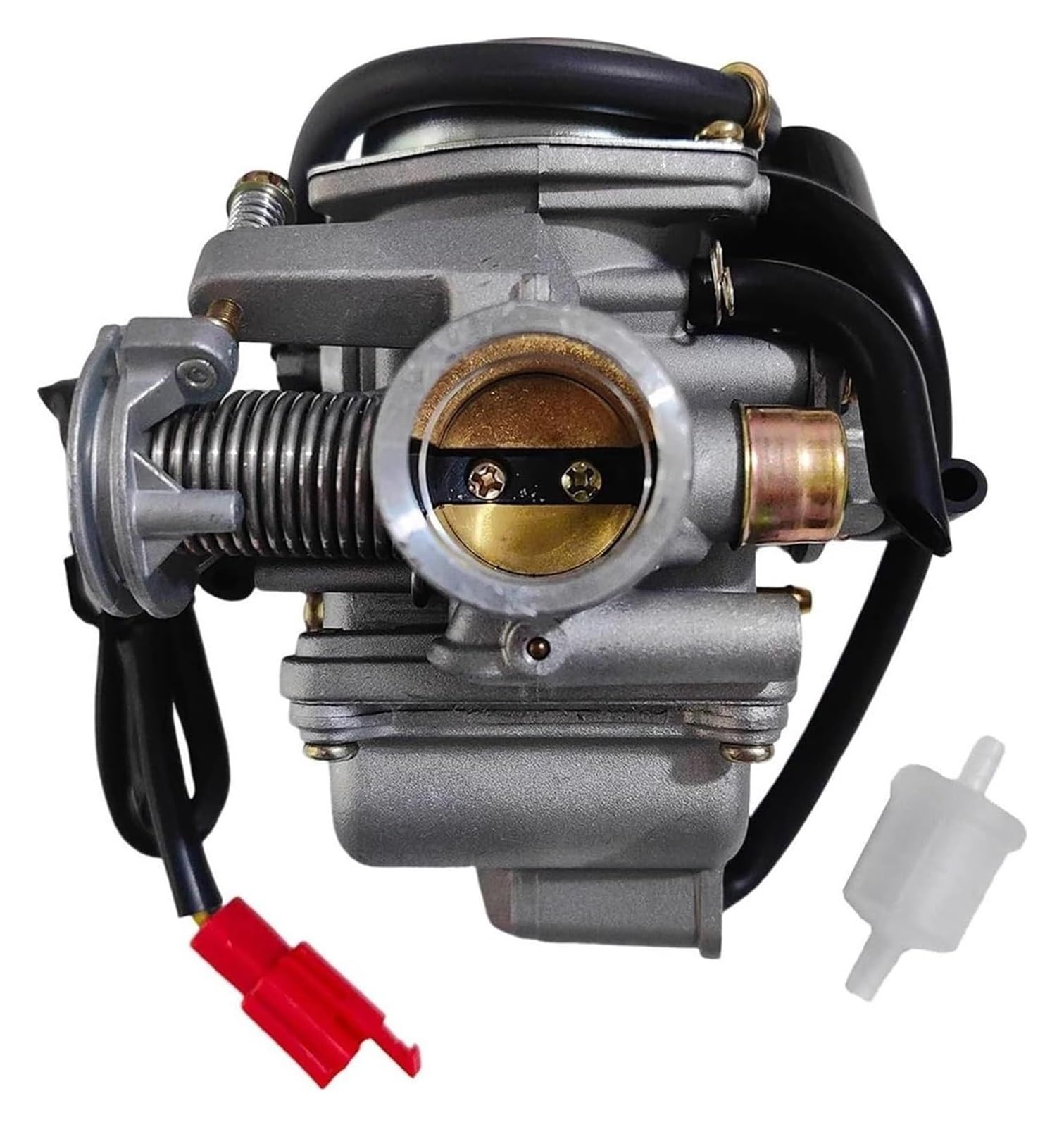 Vergasermotor Für Blei JF11A 110CC SCV 100 SCV100 Motorrad Vergaser Mit Luftfilter Motorrad Motoren(Carb) von WERKFNKBNH