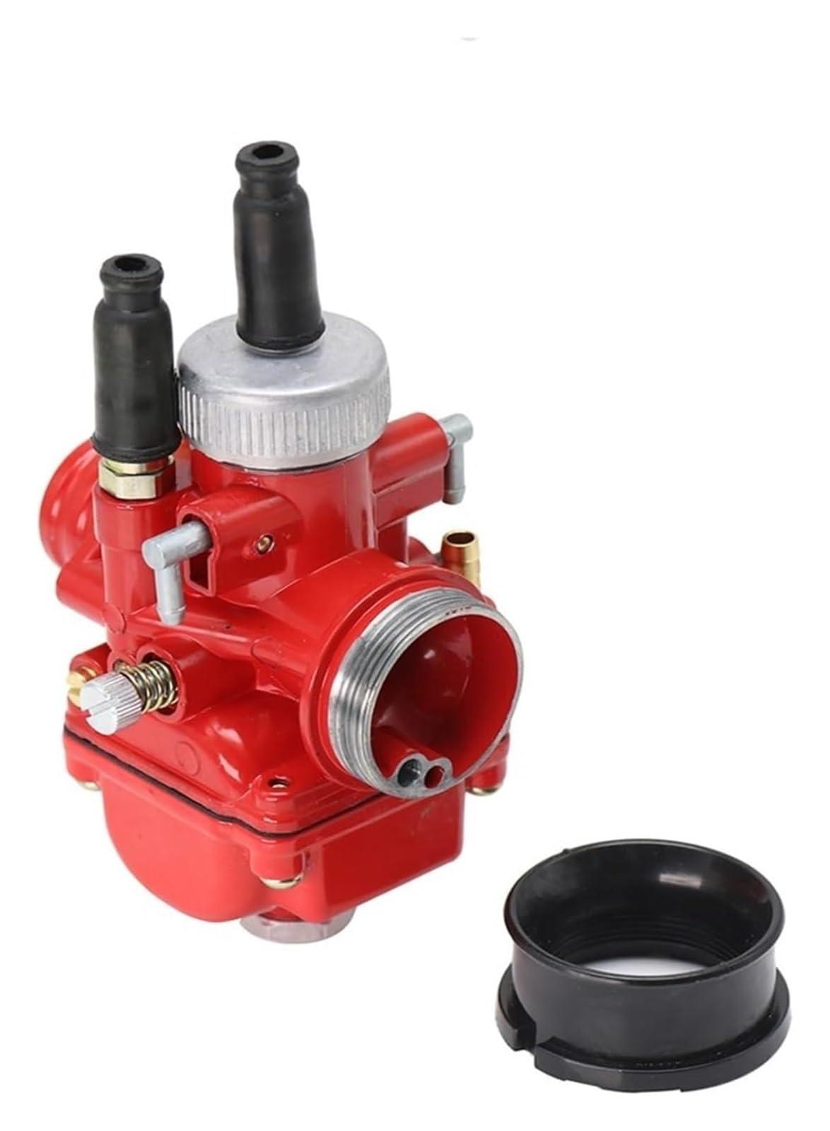 Vergasermotor Für PHBG 17 19 21mm Für BWS50 Für JOG50 Motorrad Vergaser 2 Takt Vergaser(17mm Red) von WERKFNKBNH