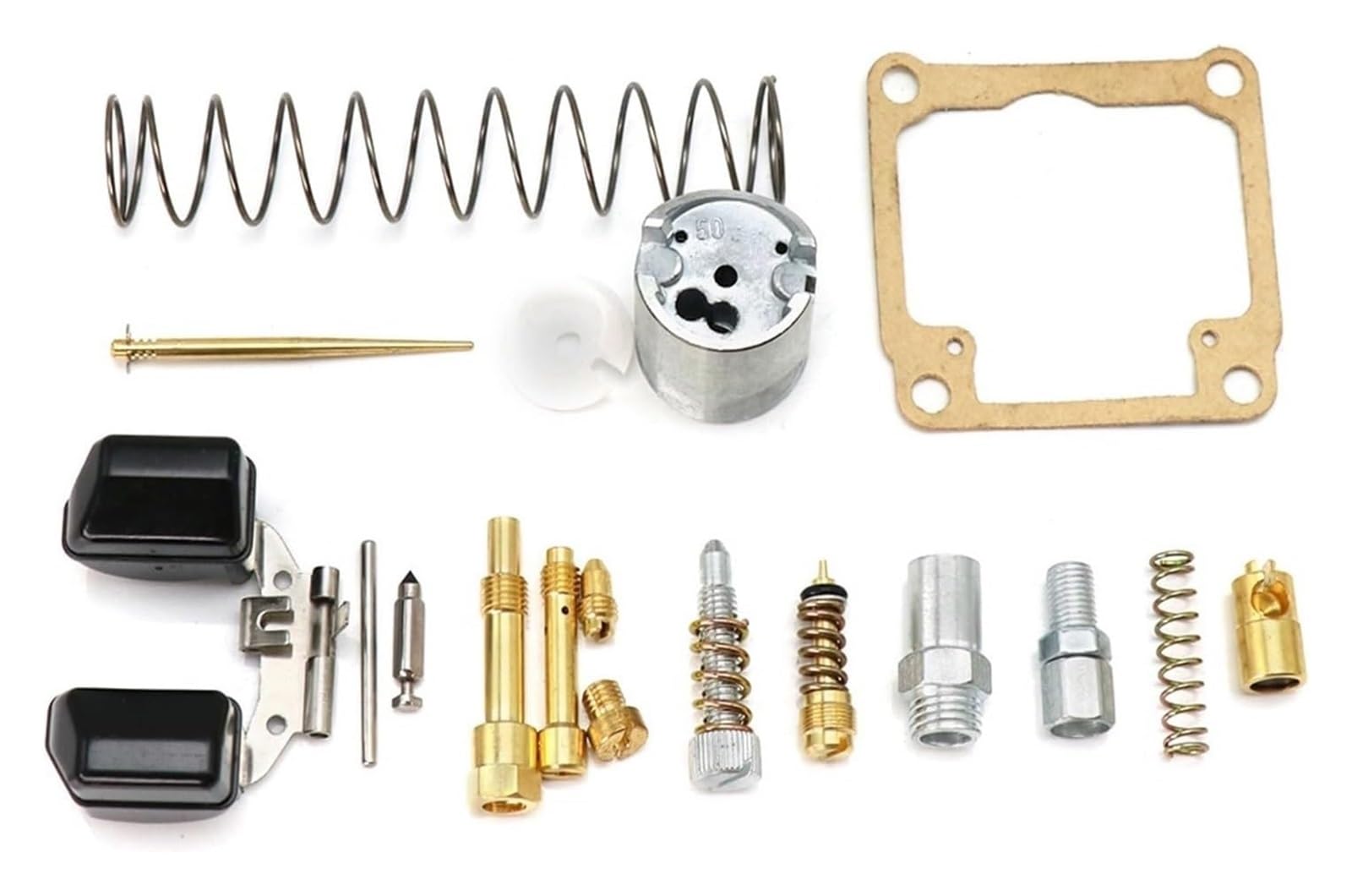 Vergasermotor Für PHBG 17 19 21mm Für BWS50 Für JOG50 Motorrad Vergaser 2 Takt Vergaser(Repair kit set) von WERKFNKBNH