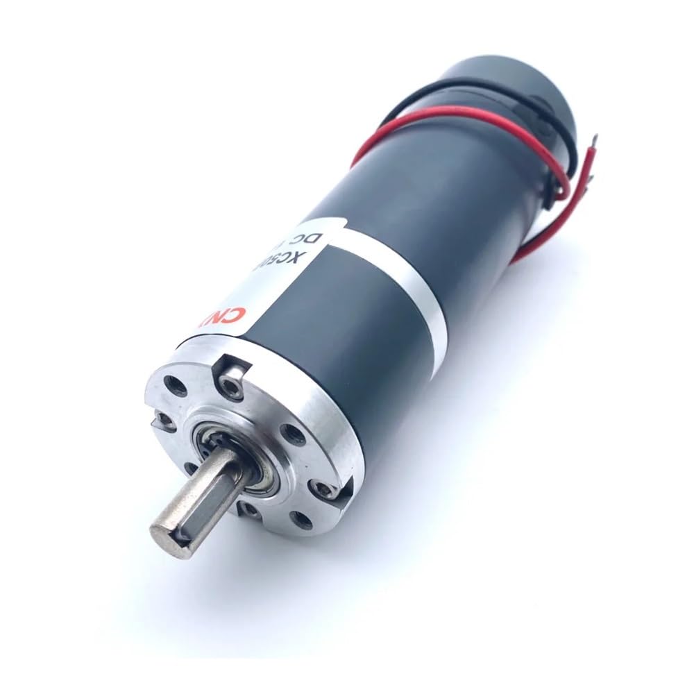 50MM DC 12V 24V Torque Power PMDC Planetary Reducer Gear electronic starter 70W 100W Permanent Magnet 10MM Shaft Keyway 6RPM-1300RPM 50PG50S WERQKJXCZ(1300rpm - i 3.7,12V) von WERQKJXCZ