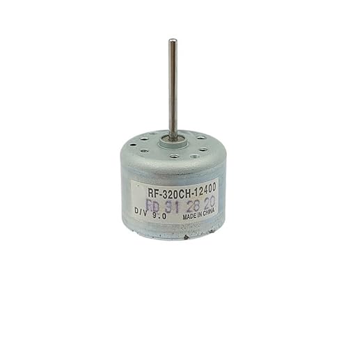 RF-320CH-12400 D/V 9.0 RF-320 electronic starter DC 6V 9V 12V 24mm Round Spindle electronic starter 22mm Long Shaft DIY DC DVD Player WERQKJXCZ von WERQKJXCZ