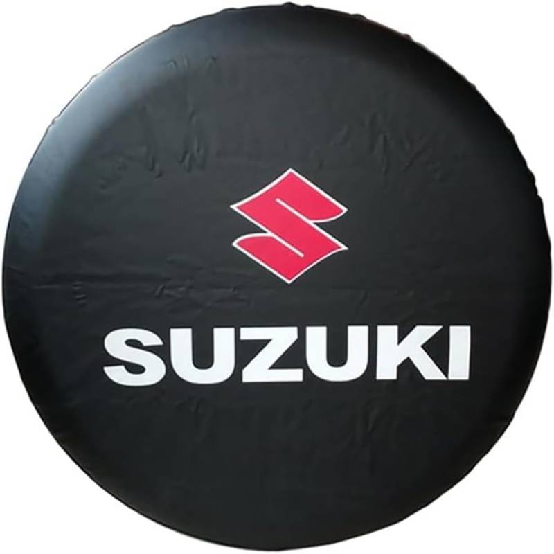 WERTYUV Auto-Reserveradabdeckung, für Suzuki S-Presso/Samurai/Sidekick/Splash/Swace/Swift/SX4 S-Cross wasserdicht staubdicht elastische Radabdeckung dekoratives Zubehör den Außenbereich,B-14in von WERTYUV