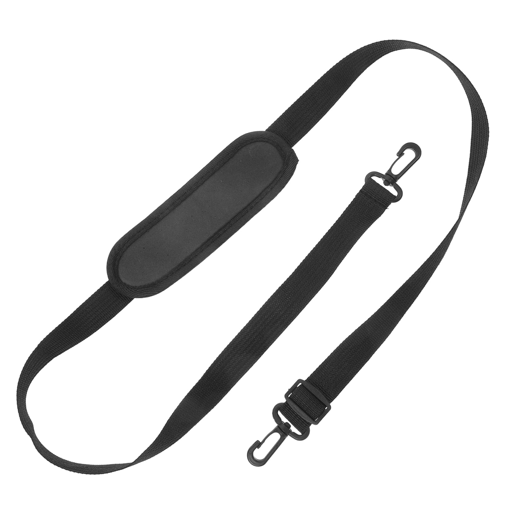 WESIEVYA Austausch des Reisetaschenriemens breiter Schultergurt Gitarrengurt einstellbar Schlösser Bote Bag Straps taschengürtel Herrengürtel Taschengurte für Gepäck Umhängetasche Nylon von WESIEVYA