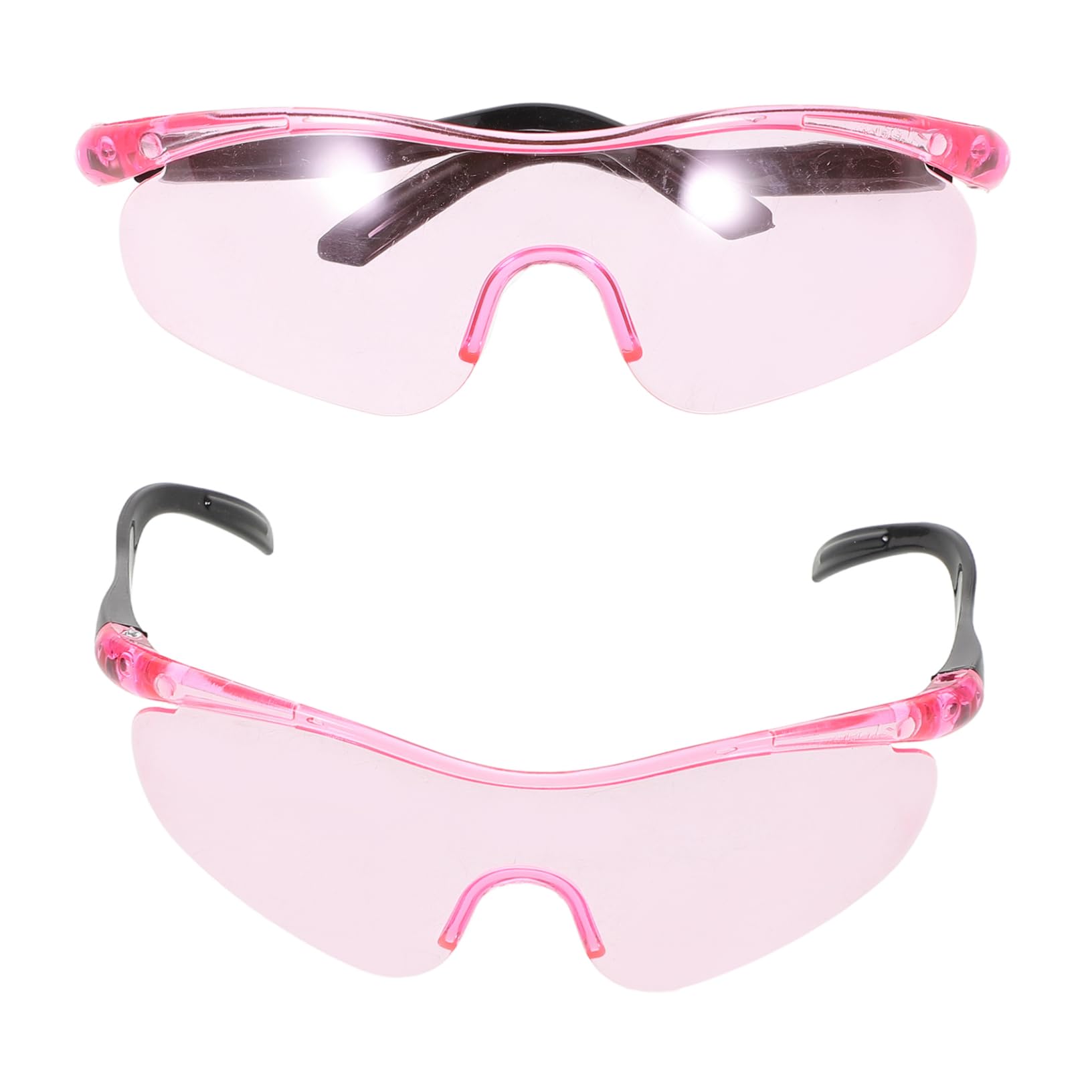 WESIEVYA Schutzbrille Anti Glare Goggles Für Baustellen Und Labore Chemie Schutzbrillen Für Pink Augenschutz Für CS Schießspiel Sicher Und Stilvoll von WESIEVYA