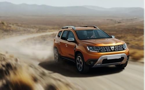 HEKO 13115 Windabweiser für Dacia Duster II 5 türig Bj. ab 2018 2tlg, Schlüsselanhänger mit Einkaufswagenchip Gratis von WET-ART