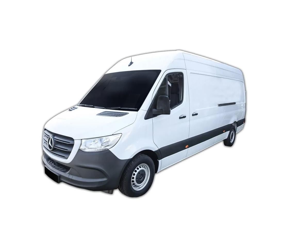 HEKO 23606 Windabweiser für Mercedes Sprinter W907 Bj. ab 2018 2tlg, Schlüsselanhänger mit Einkaufswagenchip Gratis von WET-ART