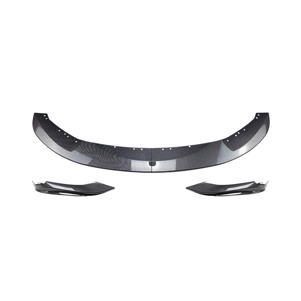 Frontstoßstange Spoiler für BMW 4 Series F33 F32 2014-2020, Front Spoiler Lippe Anti Collision Spoiler Splitter Separator Protector Auto Zubehör,B-Carbon Fiber von WETCL