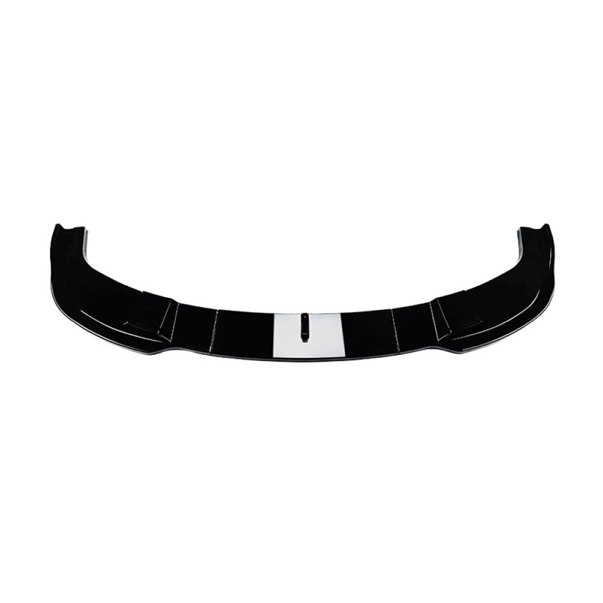 Frontstoßstange Spoiler für BMW 5 Series E60 E61 M Sport 2005-2010, Front Spoiler Lippe Anti Collision Spoiler Splitter Separator Protector Auto Zubehör,A-Glossy Black von WETCL