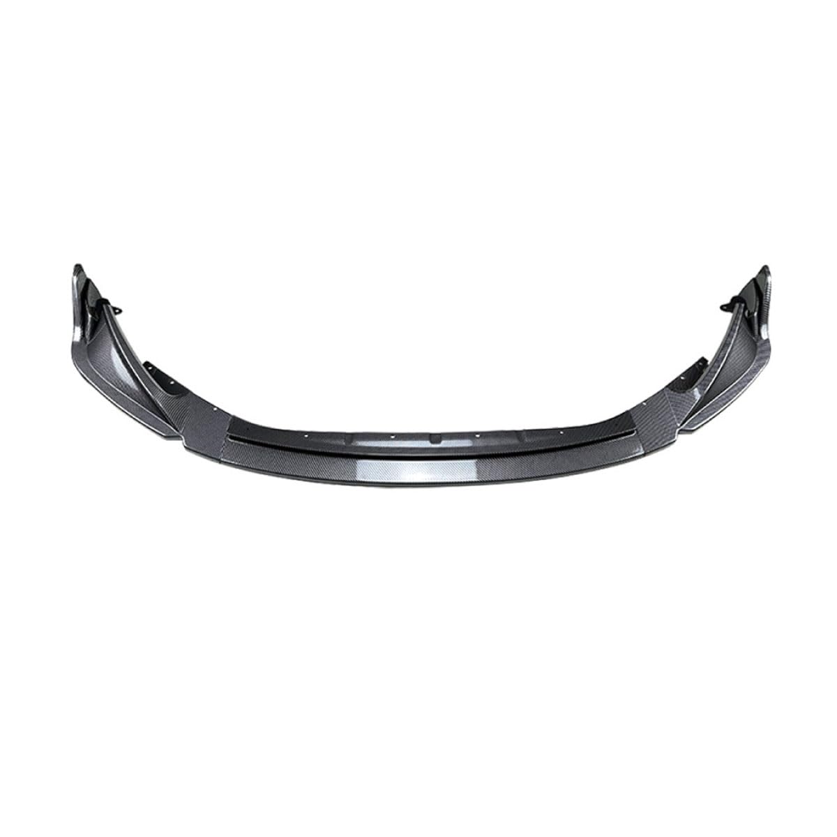 Frontstoßstange Spoiler für BMW M3 G80 M4 G82 2021+, Front Spoiler Lippe Anti Collision Spoiler Splitter Separator Protector Auto Zubehör,B-Carbon Fiber von WETCL