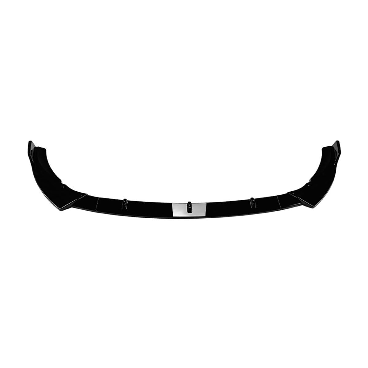 Frontstoßstange Spoiler für Benz C-Class Late Model W205 C205 S205 2019-2021 AMG, Front Spoiler Lippe Anti Collision Spoiler Splitter Separator Protector Auto Zubehör,A-Glossy Black von WETCL