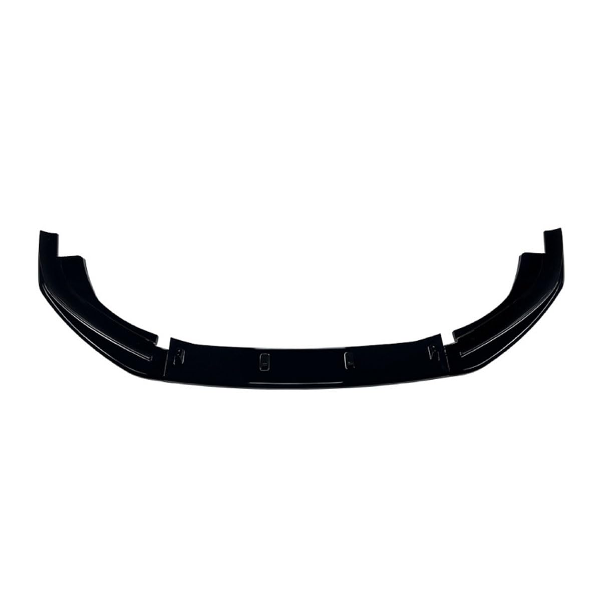 Frontstoßstange Spoiler für Golf MK6 2008-2012, Front Spoiler Lippe Anti Collision Spoiler Splitter Separator Protector Auto Zubehör,A-Glossy Black von WETCL