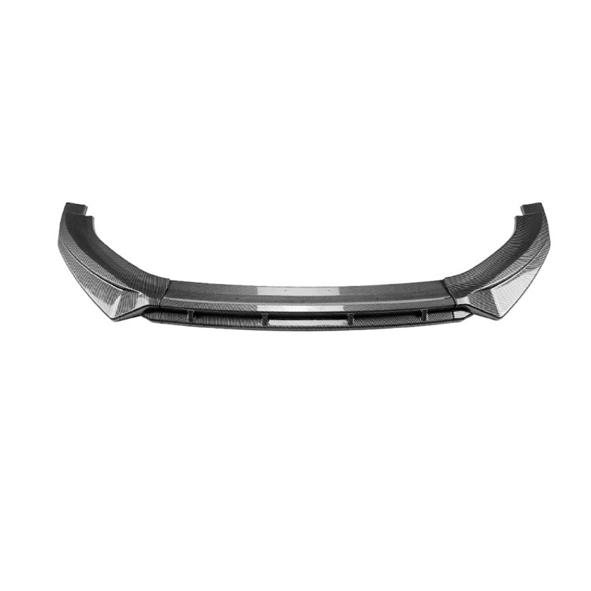 Frontstoßstange Spoiler für Tiguan MK3 2024, Front Spoiler Lippe Anti Collision Spoiler Splitter Separator Protector Auto Zubehör,B-Carbon Fiber von WETCL