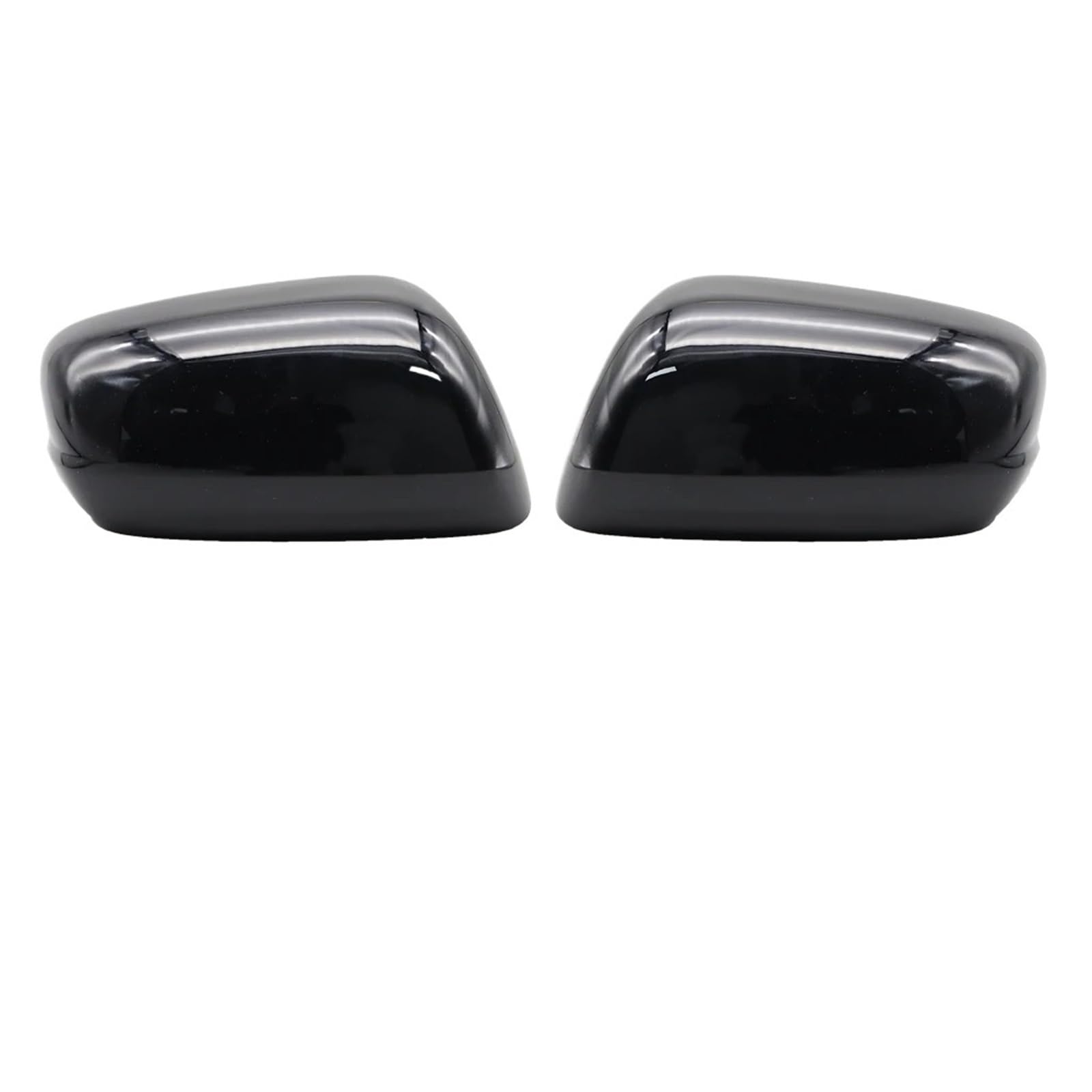 WETKUNSRUM 2Pcs Fit for Honda Fit Jazz GE6 GE8 2009 2010 2011 2012 2013 Auto Externe Rückspiegel Shell gehäuse Abdeckung Flügel Seite Spiegel Kappe(Black LH RH) von WETKUNSRUM