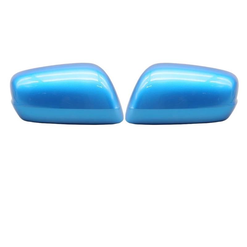 WETKUNSRUM 2Pcs Fit for Honda Fit Jazz GE6 GE8 2009 2010 2011 2012 2013 Auto Externe Rückspiegel Shell gehäuse Abdeckung Flügel Seite Spiegel Kappe(Blue LH RH) von WETKUNSRUM