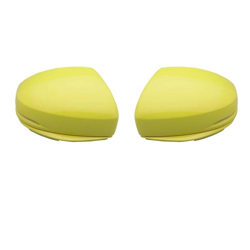 WETKUNSRUM 2Pcs Fit for Honda Fit Jazz GK5 2014 2015 2016 2017 2018 2019 Rückspiegel Abdeckung Shell Spiegel Gehäuse außerhalb Tür Flügel Spiegel(Yellow LH RH) von WETKUNSRUM