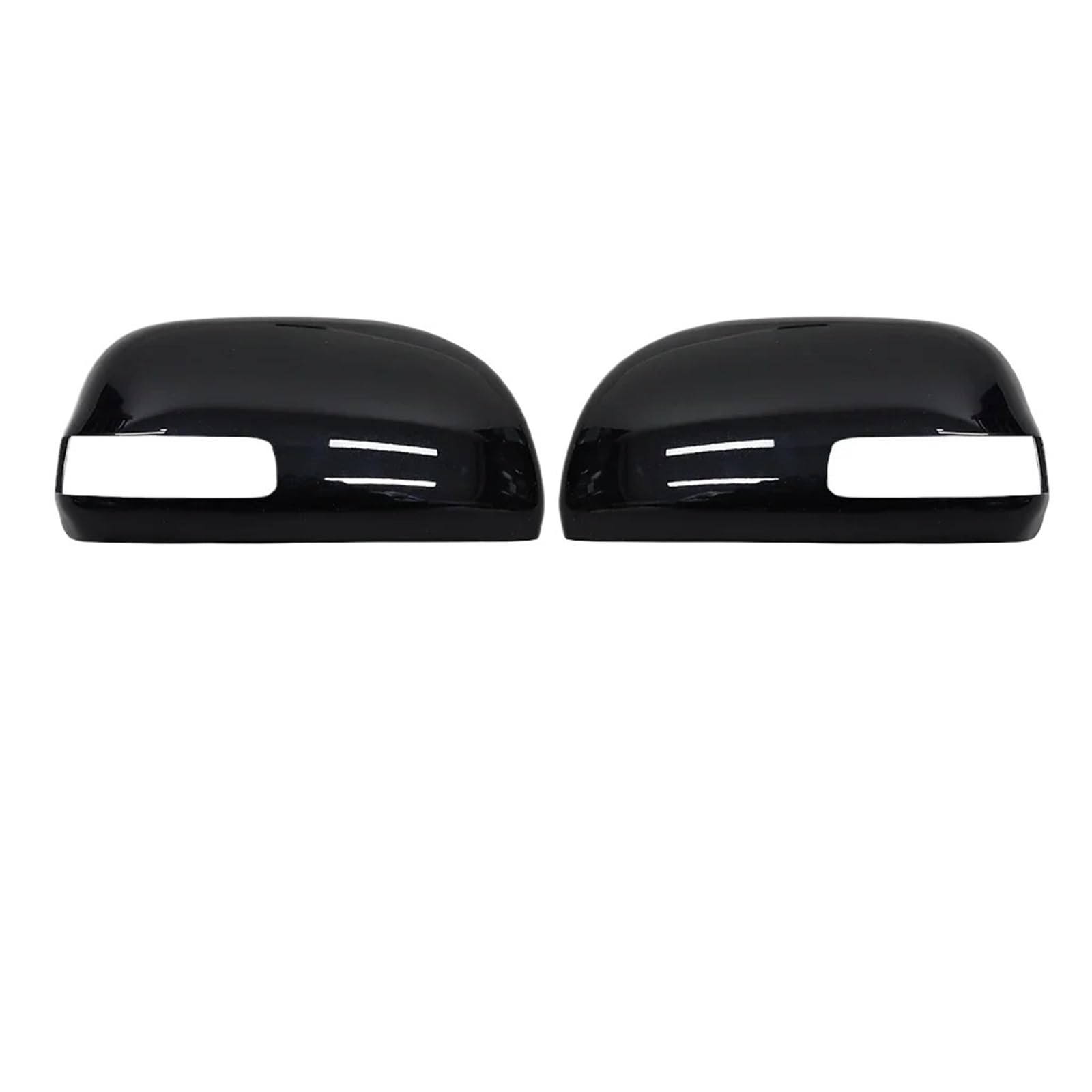 WETKUNSRUM 2Pcs Fit for Toyota Rav4 2009 2010 2012 2013 Flügel Seite Spiegel Rückspiegel Kappe Abdeckung Shell Gehäuse deckel Weiß Schwarz Silber Braun(Black LH RH) von WETKUNSRUM