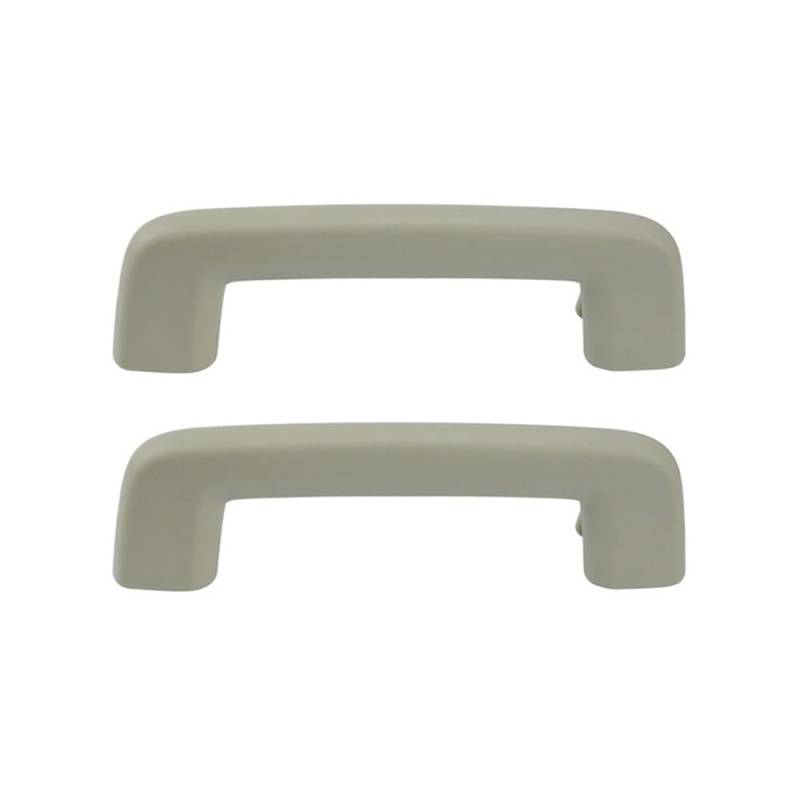 WETKUNSRUM Auto Innen Decke Sicherheit Handlauf Innen Dach Pull Griff fit for Land Rover Discovery 3 4(2PCS Beige Front) von WETKUNSRUM