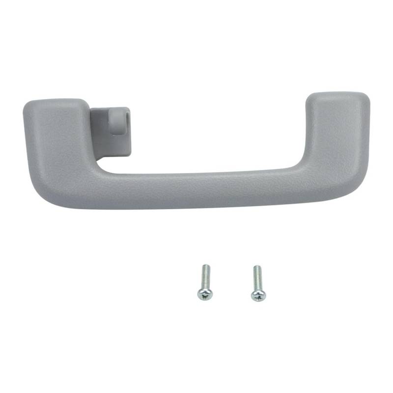 WETKUNSRUM Auto-Innendach-Sicherheitsgriff, Decken-Armlehne, Haltegriff, Zuggriff, passend for Montero 2008–2015, passend for Mitsubishi L200 Triton 2005–2015(Grey with hook) von WETKUNSRUM