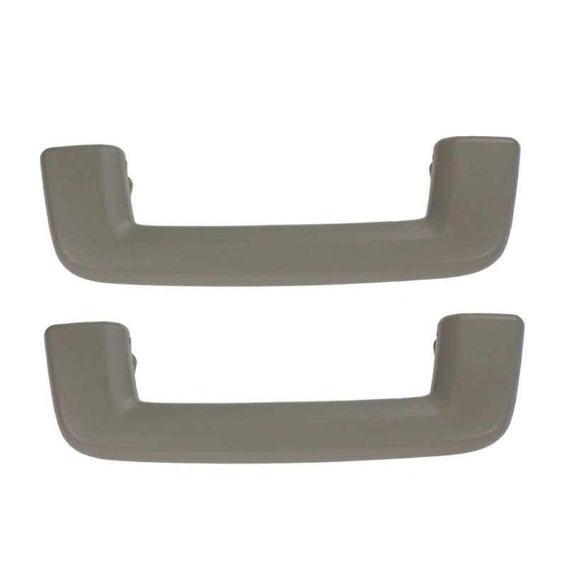 WETKUNSRUM Auto-Innenraum-Decken-Sicherheitshandlauf, innerer Dach-Zuggriff, vorne und hinten, passend for Land Rover Discovery 3, Discovery 4(1 Pair Grey Front) von WETKUNSRUM