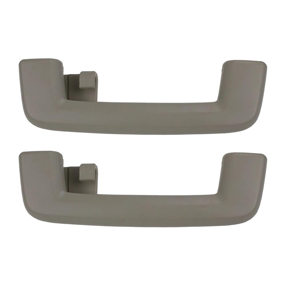 WETKUNSRUM Auto-Innenraum-Decken-Sicherheitshandlauf, innerer Dach-Zuggriff, vorne und hinten, passend for Land Rover Discovery 3, Discovery 4(1 Pair Grey Rear) von WETKUNSRUM