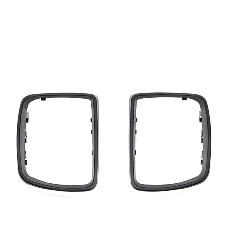 WETKUNSRUM Auto Seite Spiegel Abdeckung Kappe Fit for BMW E53 X5 2000-2006 Tür Flügel Spiegel Halter Rückspiegel Trim Ring Gehäuse Rahmen 51168256321(Left and Right-01) von WETKUNSRUM