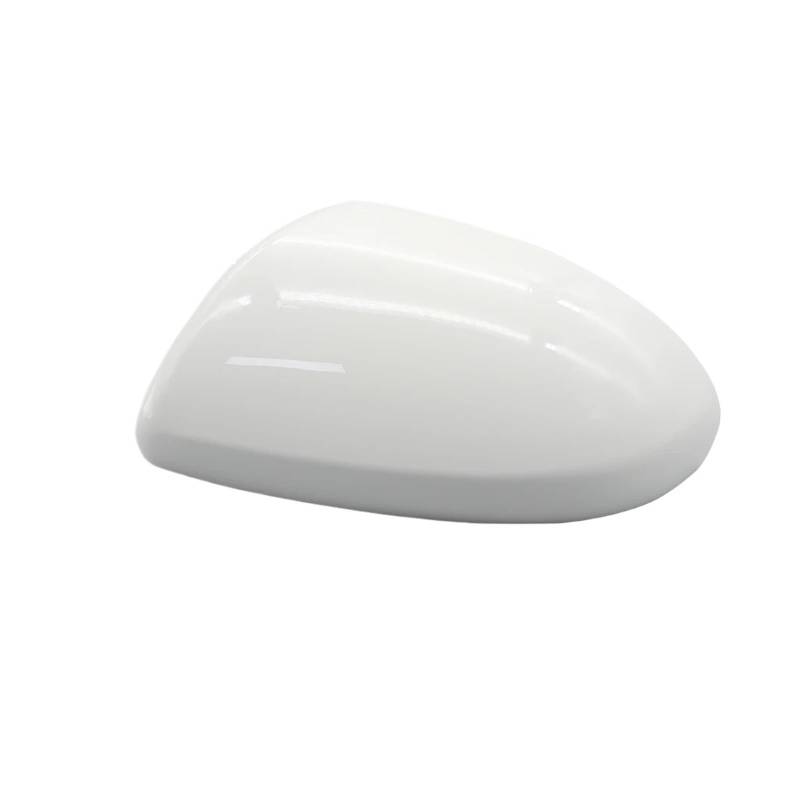 WETKUNSRUM Auto Teile Fit for Mazda 3 Axela BL 2009 2010 2011 2012 2013 Rückspiegel Abdeckung Shell Gehäuse Tür spiegel Kappe Deckel Mit Farbe(Pearl White LH) von WETKUNSRUM