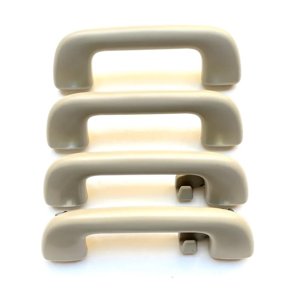 WETKUNSRUM Passend for Toyota Corolla 2008-2013 Yaris Vios 2008-2013 EZ 11-16 RAV4 Innendach Sicherheitsgriff Deckenarmlehne Handlauf Dach Pull Hand(A set of 4pcs beige) von WETKUNSRUM