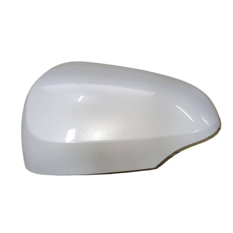 WETKUNSRUM Zubehör for Auto, passend for Toyota Aqua Prius C, passend for AXIO Premio Allion, Rückspiegelabdeckung(L Pearl white) von WETKUNSRUM