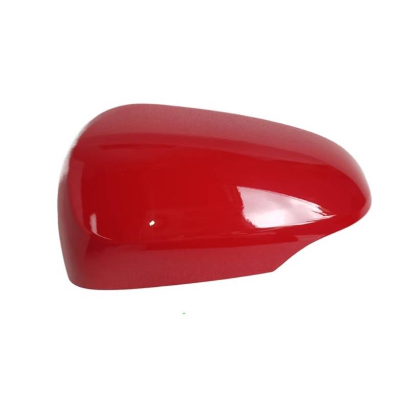 WETKUNSRUM Zubehör for Auto, passend for Toyota Aqua Prius C, passend for AXIO Premio Allion, Rückspiegelabdeckung(L red) von WETKUNSRUM