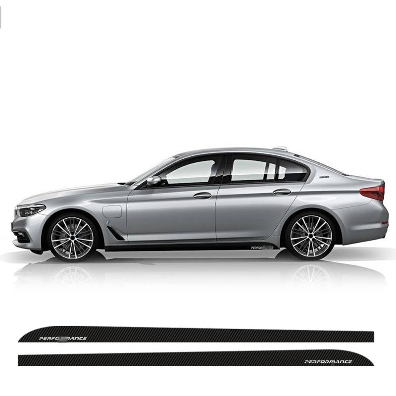 Auto Styling 2016 Neue Sport Schweller Seitenschweller Streifen Vinyl Aufkleber Autoaufkleber, Für BMW 5er G30 von WEWEO