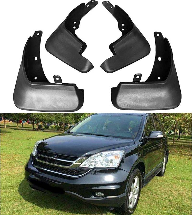 4 Stück Auto-Schmutzfänger für Honda CRV Cr V Cr-V 2007–2011, 2012–2016, 2017–2020, Schmutzfänger vorne und hinten, Kotflügel, Spritzschutz, externes Zubehör (2007–2011) von WFYZXE