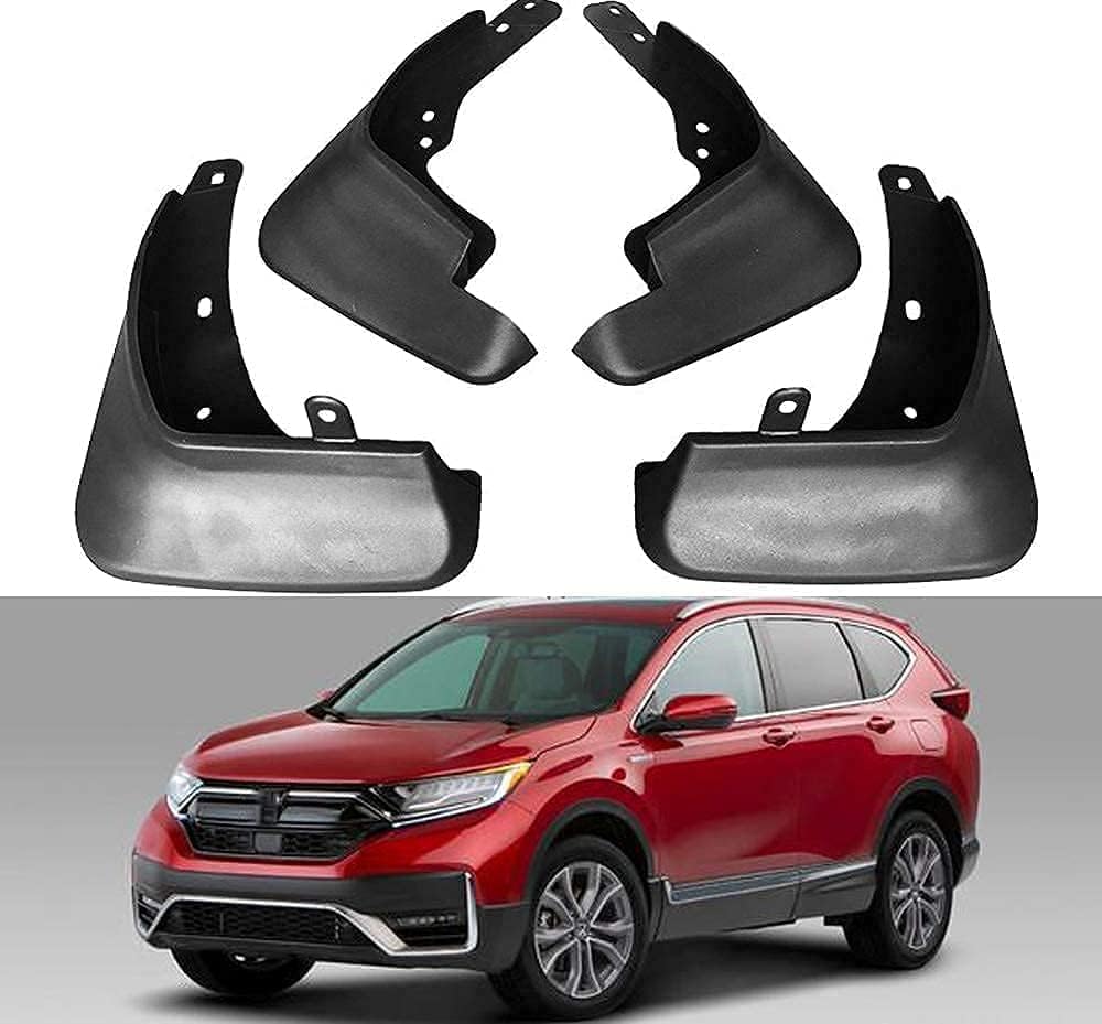 4 Stück Auto-Schmutzfänger für Honda CRV Cr V Cr-V 2007–2011, 2012–2016, 2017–2020, Schmutzfänger vorne und hinten, Kotflügel, Spritzschutz, externes Zubehör (2017–2020) von WFYZXE