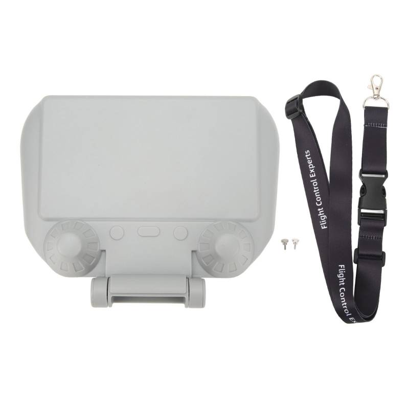 WGFOIP 2-in-1-Controller-Schutzhülle, Sun Hood Controller-Displayschutz mit Lanyard-Umhängeband für RC-Fernbedienung von WGFOIP