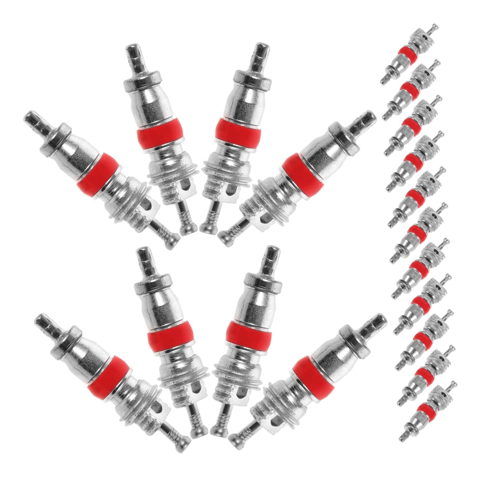 200 STK PKW LKW Motorradreifen Reifenkern Ventilkerne für Fahrräder Schrader Reifen ventileinsatz Reifenreparaturset ventilkappen für autoreifen ventil autoreifen Reifenschaftkern WHAMVOX von WHAMVOX
