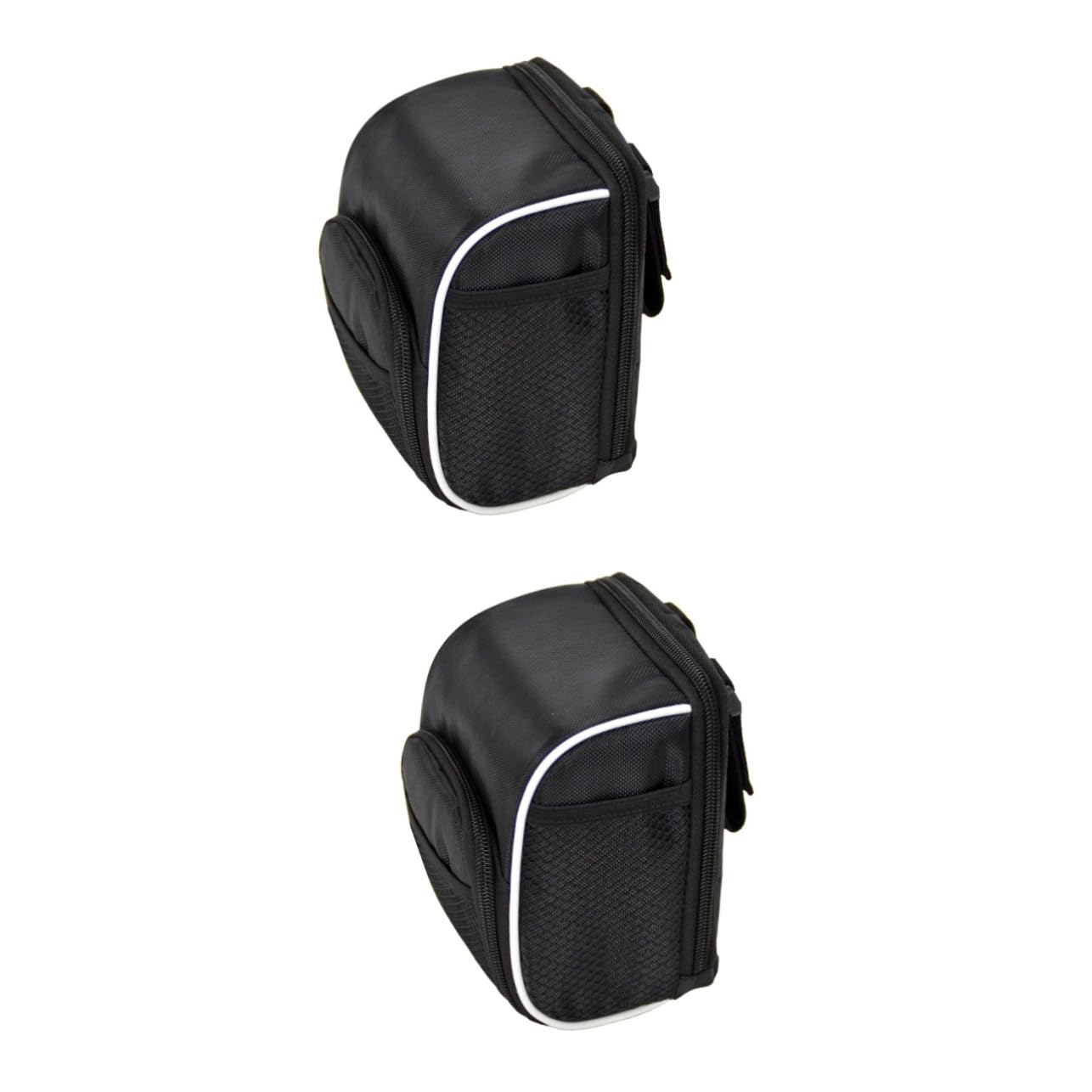 WHAMVOX 2St Fahrrad Lenkertasche wasserdichte fahrradtasche Fahrradschlauchtasche Drop-Bar-Lenkertasche Vintage-Lenker aufbewahrungssack Storage Pockets Mountainbike-Lenkertasche Black von WHAMVOX